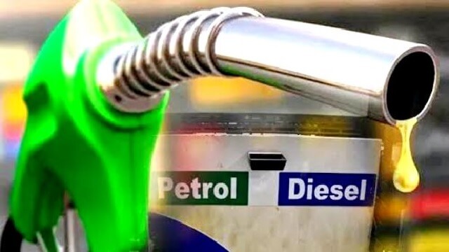 today petrol prices